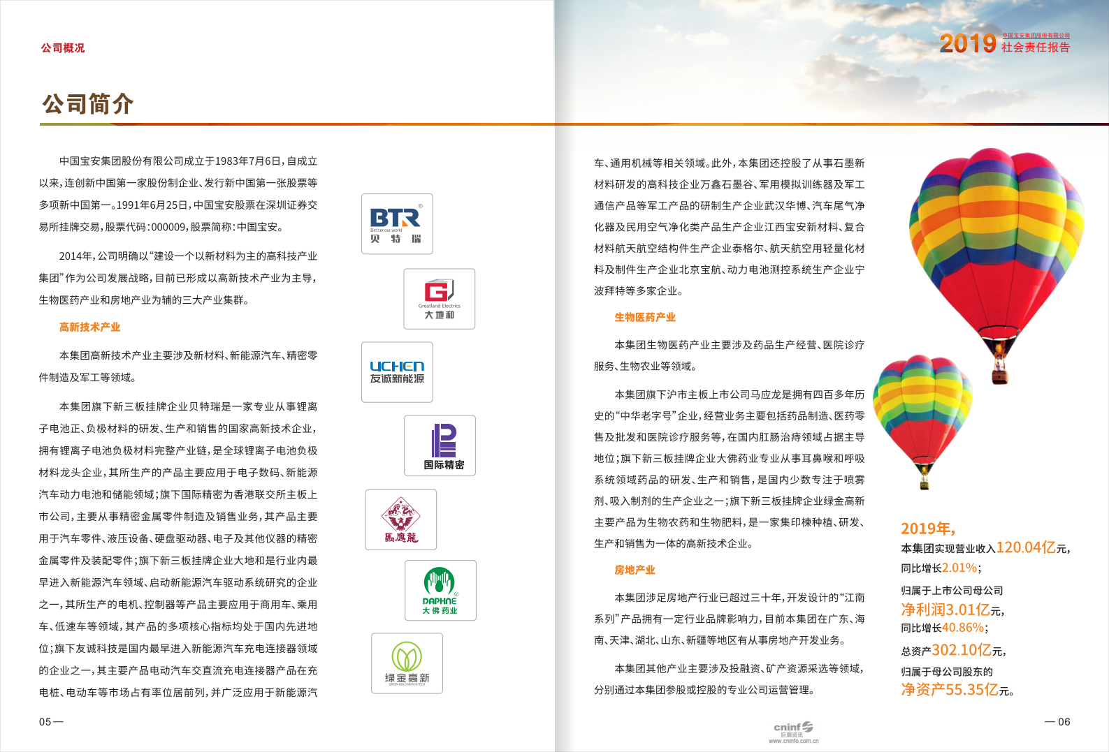 中国宝安集团股份有限公司2019年度社会责任报告.PDF 第5页