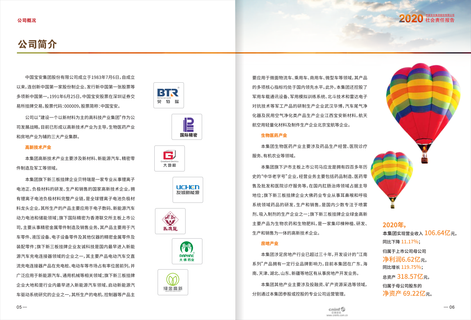 中国宝安集团股份有限公司2020年度社会责任报告.PDF 第5页