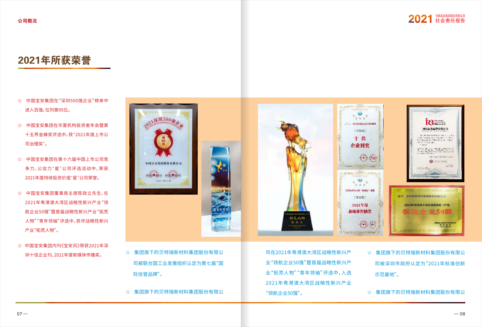 中国宝安集团股份有限公司2021年度社会责任报告.PDF 第6页