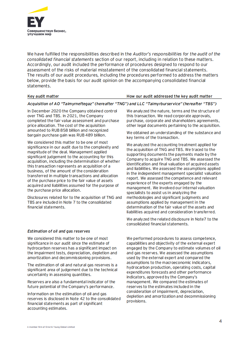 俄罗斯石油公司（ROSNEFT OIL）2021年财报（英文版）.pdf 第4页