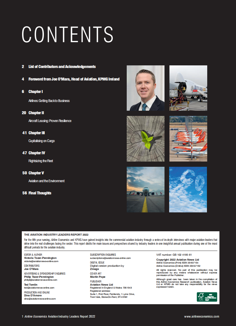 毕马威（KPMG）& Airline Economics：2022年航空行业领袖报告-实现韧性复苏（英文版）.pdf 第3页