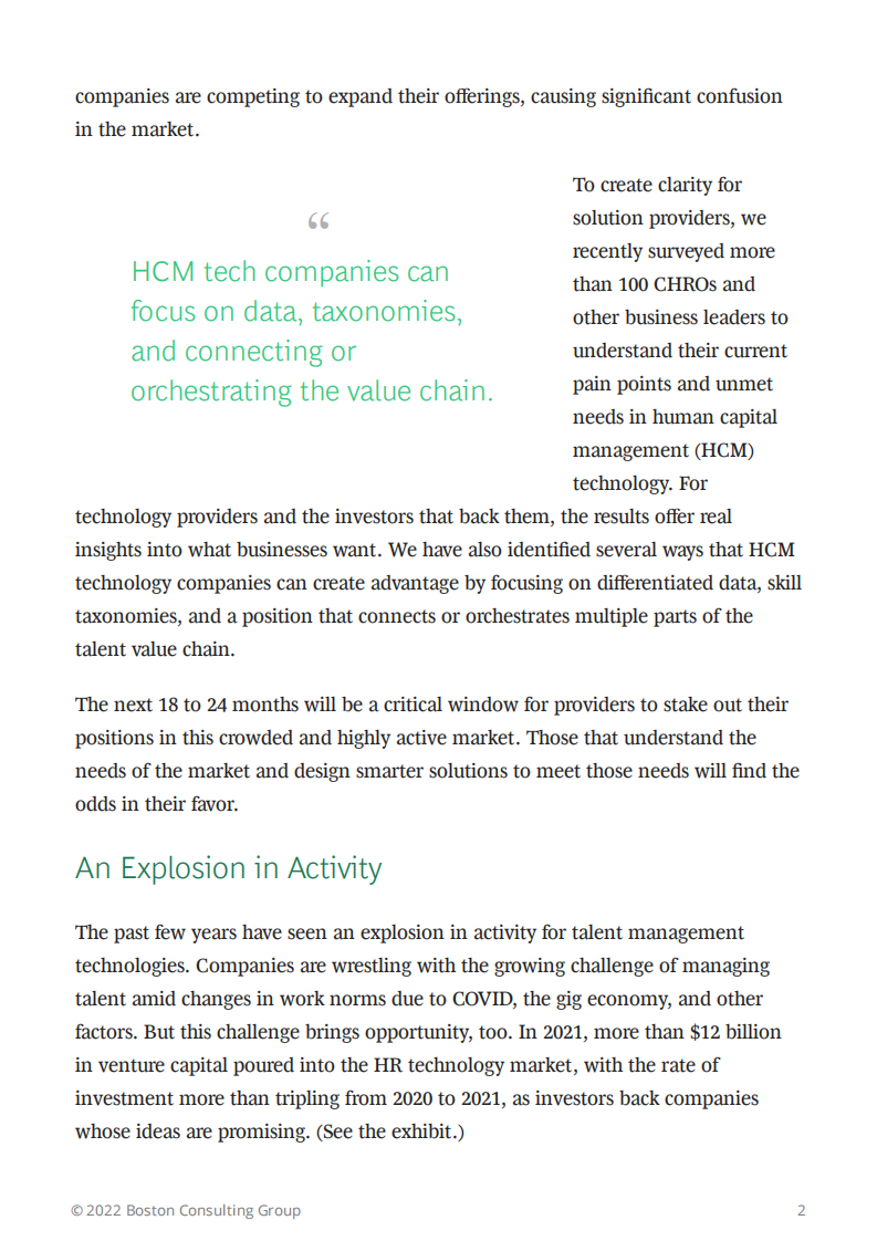 波士顿咨询（BCG）：人力资源技术领域120亿美元的机遇（英文版）.pdf 第2页