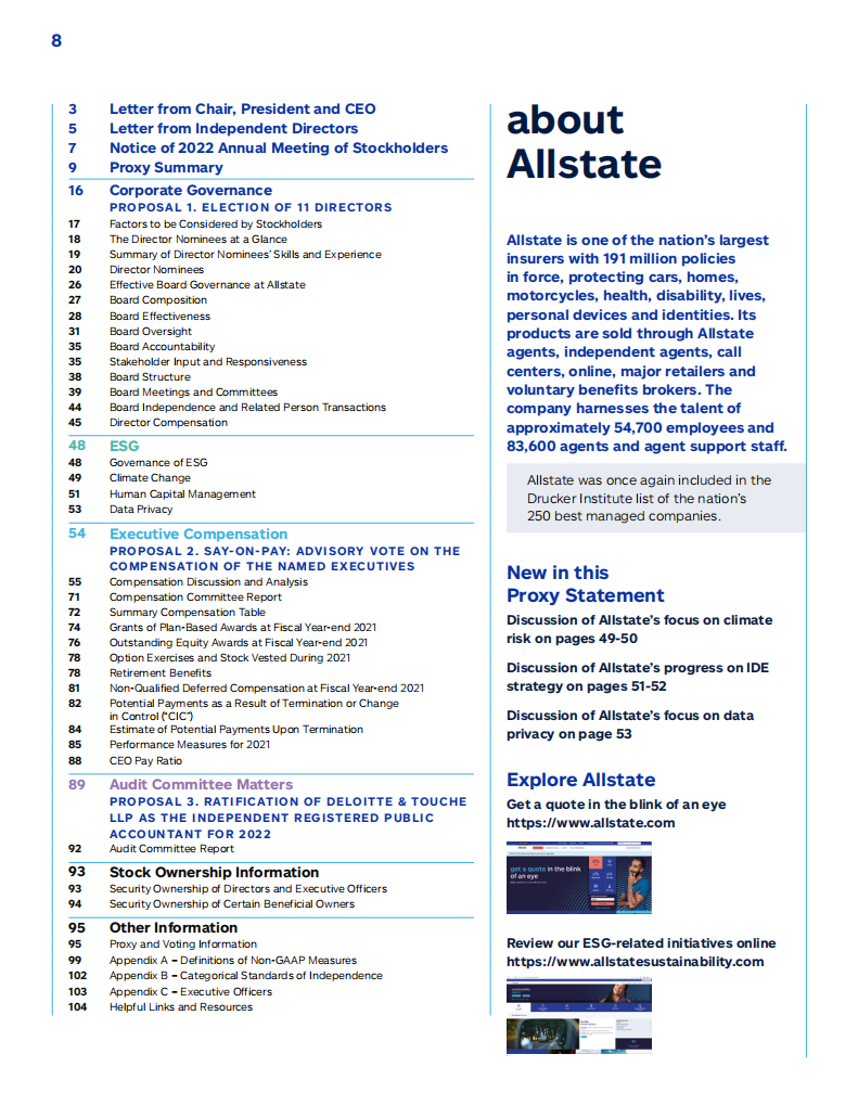 好事达（ALLSTATE）2021年年度报告（英文版）（273页）.pdf 先导研报专业实时研报分享，行业研究报告下载，券商研报