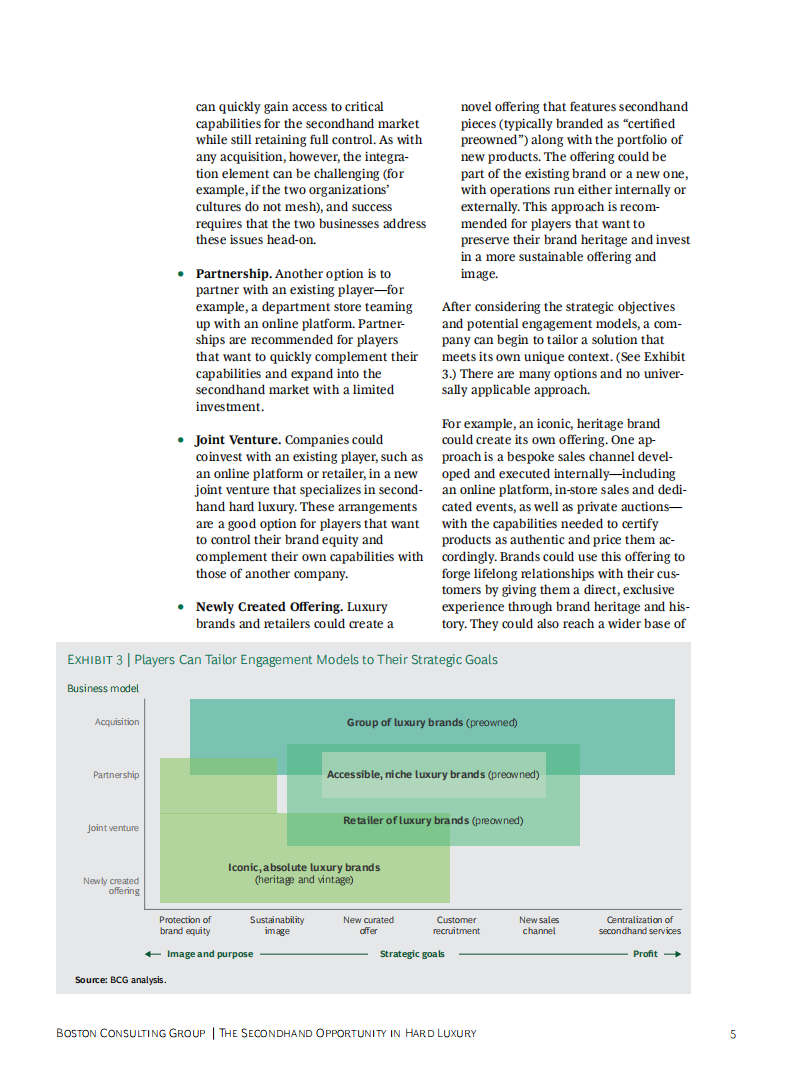 波士顿咨询（BCG）：硬奢侈品的&ldquo;二手&rdquo;机遇（英文版）.pdf 第5页