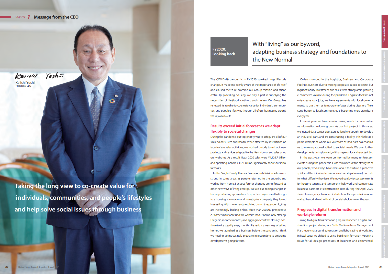 大和房建（DAIWA HOUSE INDUSTRY）2021年年度报告（英文版）.pdf 第5页