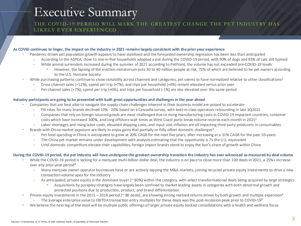 Cascadia Capital：2021年宠物行业概况秋季报告（英文版）.pdf 第3页