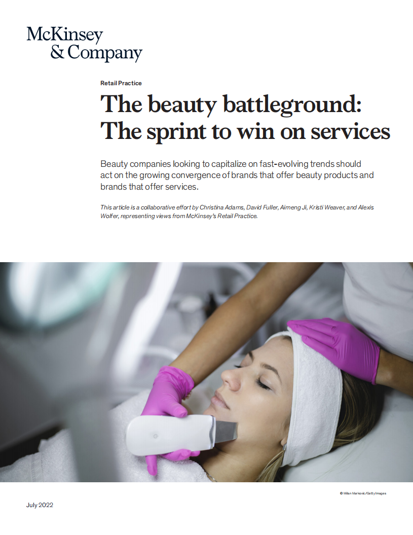 麦肯锡（McKinsey）：美容行业竞争态势-以服务取胜（英文版）.pdf 第1页