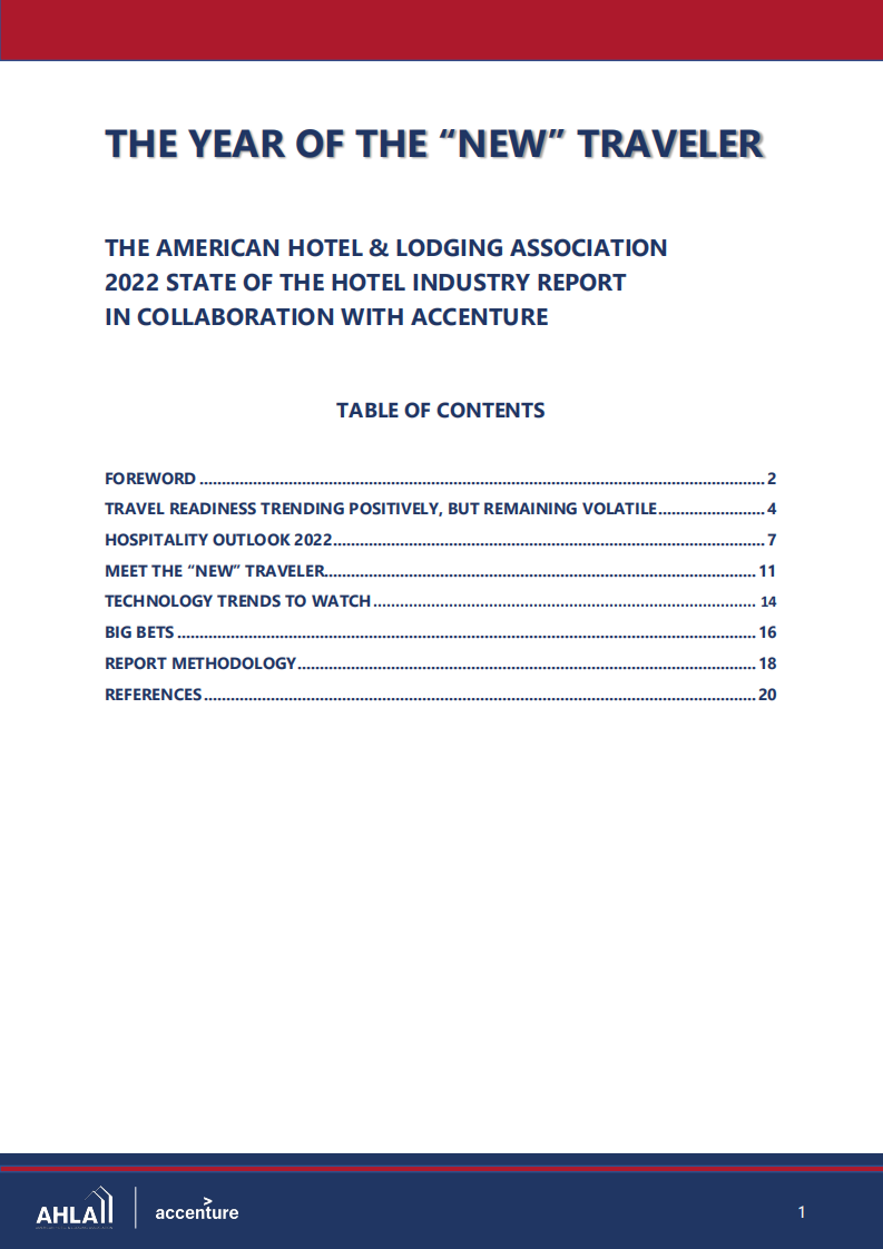 美国酒店与住宿协会（AHLA）&埃森哲：2022年酒店行业状况分析报告（英文版）.pdf 第2页