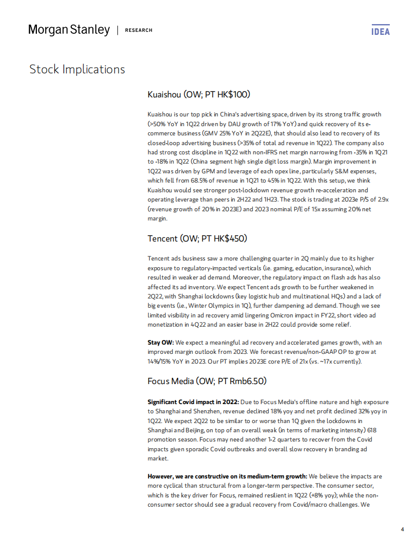 摩根士丹利（Morgan Stanley）：中国广告行业研究报告（英文版）.pdf 第4页