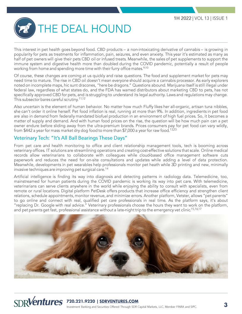 SDR Ventures：2022年上半年宠物行业并购趋势报告（英文版）.pdf 第3页