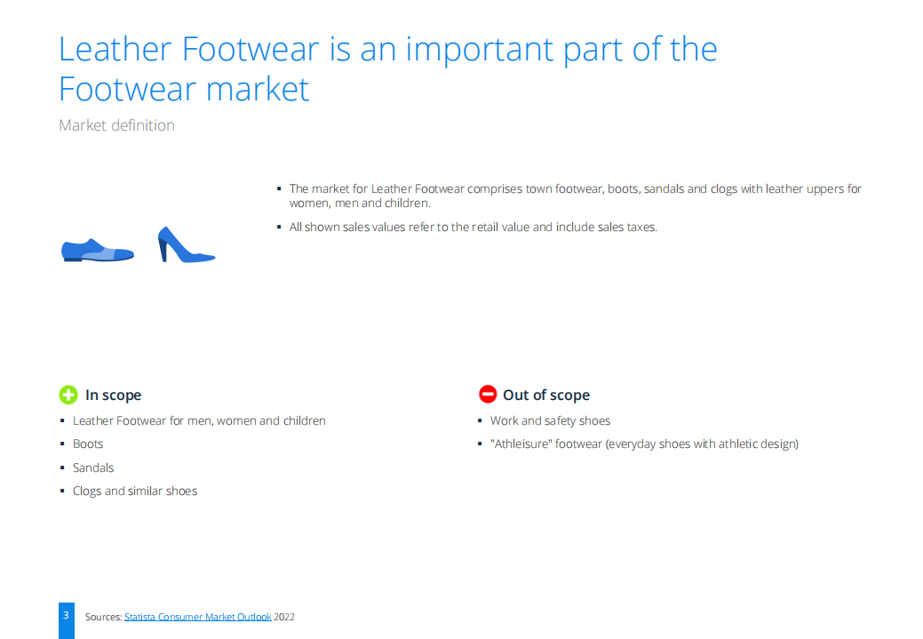 Statista：2022年皮鞋市场研究报告（英文版）.pdf 第3页