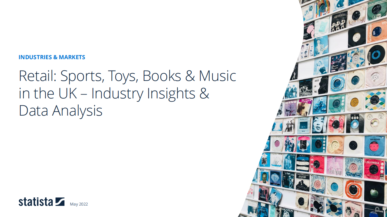 Statista：2022年英国体育、玩具、书籍和音乐零售行业洞察与数据分析报告（英文版）.pdf 第1页