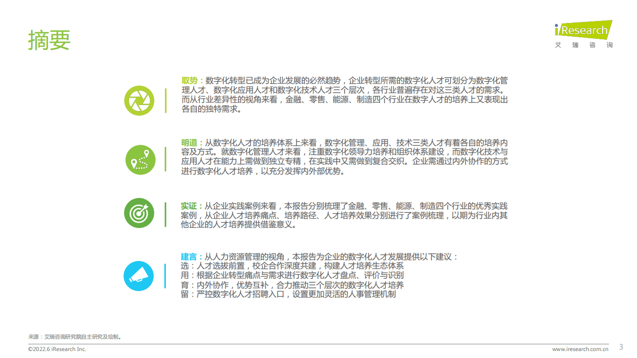 艾瑞咨询：2022企业数字化人才发展白皮书.pdf 第3页