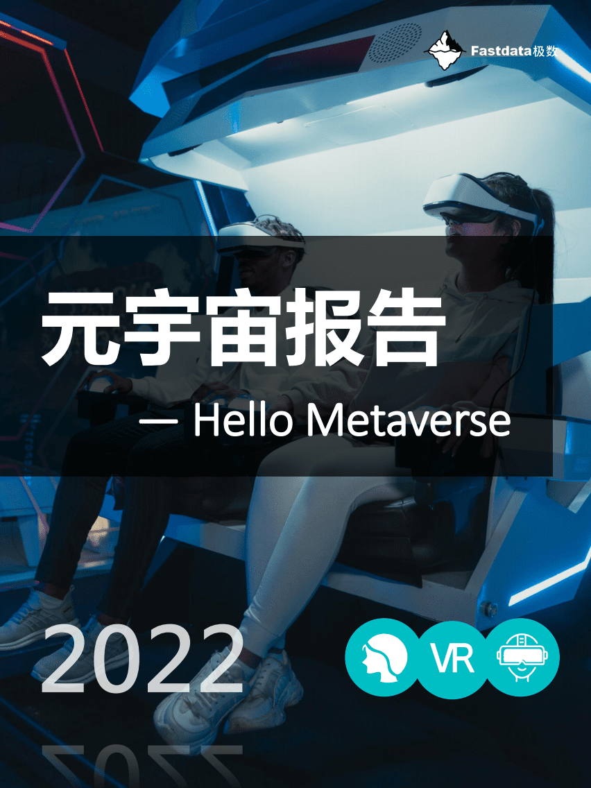 Fastdata极数：元宇宙报告2022-Hello Metaverse.pdf 第1页