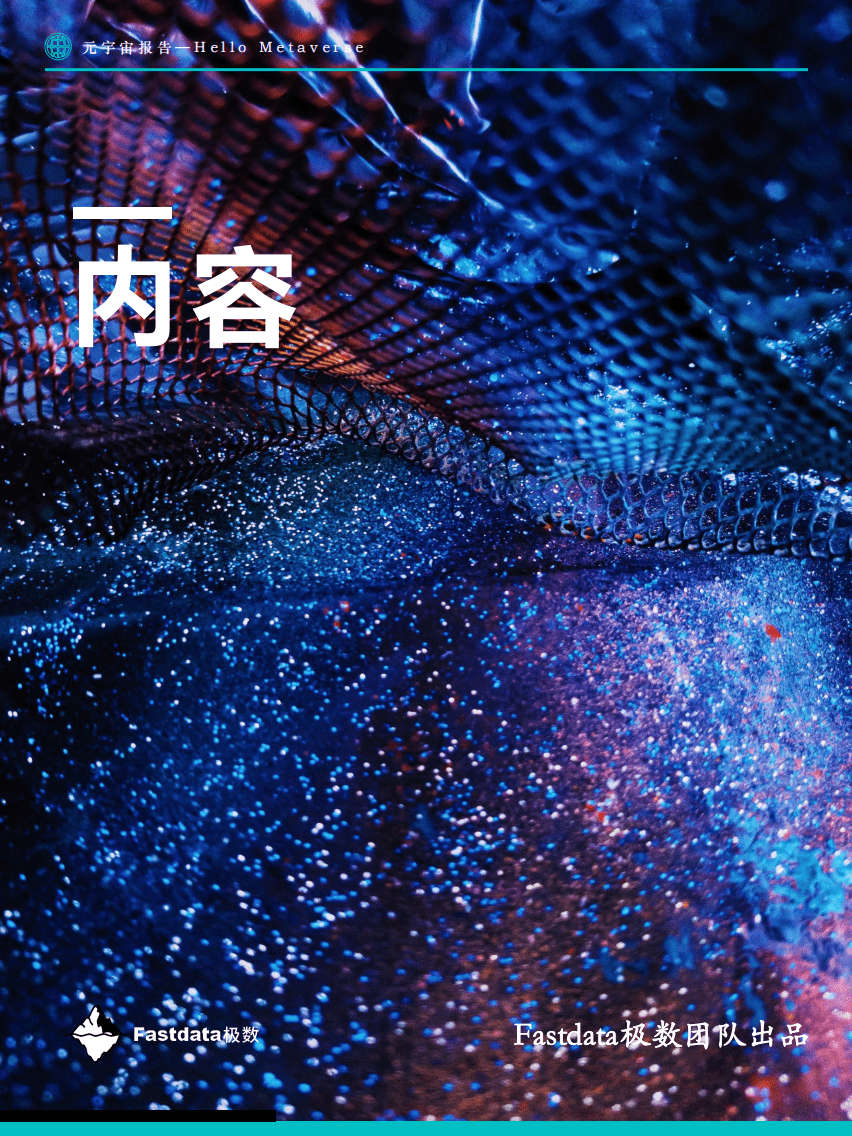 Fastdata极数：元宇宙报告2022-Hello Metaverse.pdf 第2页