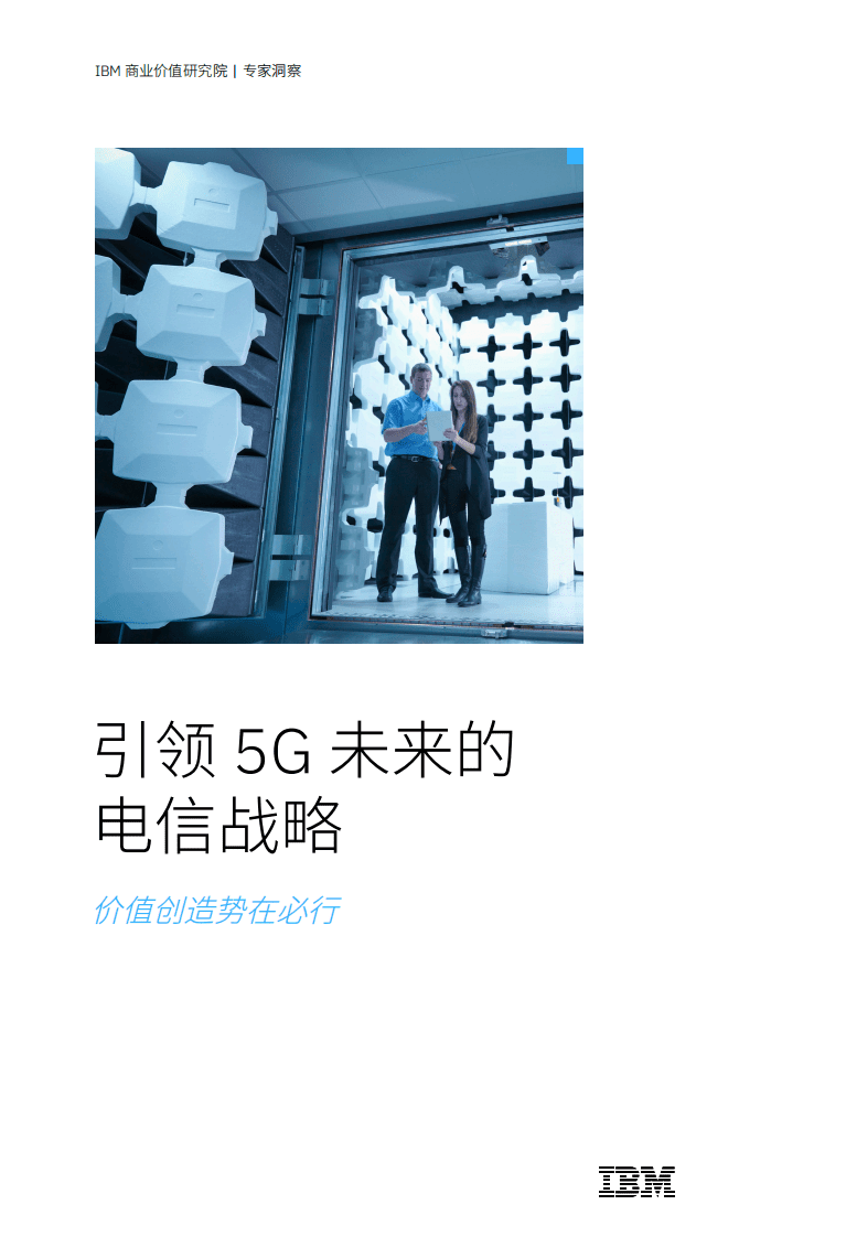 IBM：2022引领5G未来的电信战略，价值创造势在必行.pdf 第1页