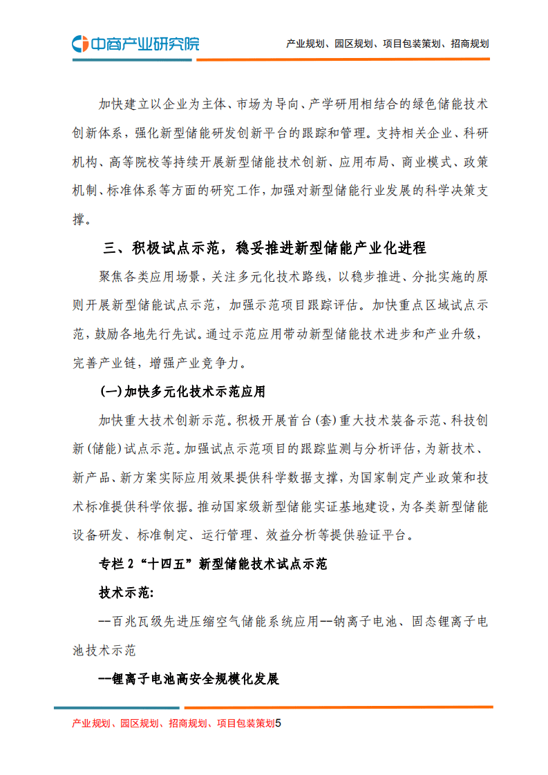 “十四五”新型储能发展实施方案.pdf 第5页