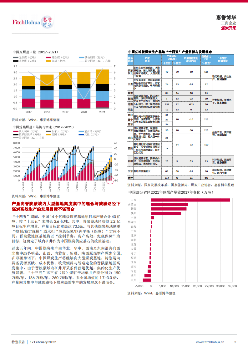 “碳”路者：中国煤炭行业--循序渐进，破旧立新-惠誉博华.pdf 第2页