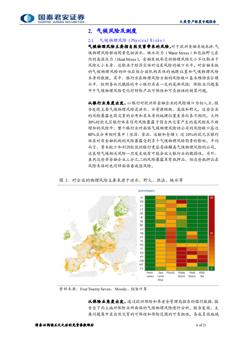 “碳中和”：欧洲如何测度气候风险—欧央行《气候相关风险与金融稳定》报告介绍-国泰君安.pdf 第6页