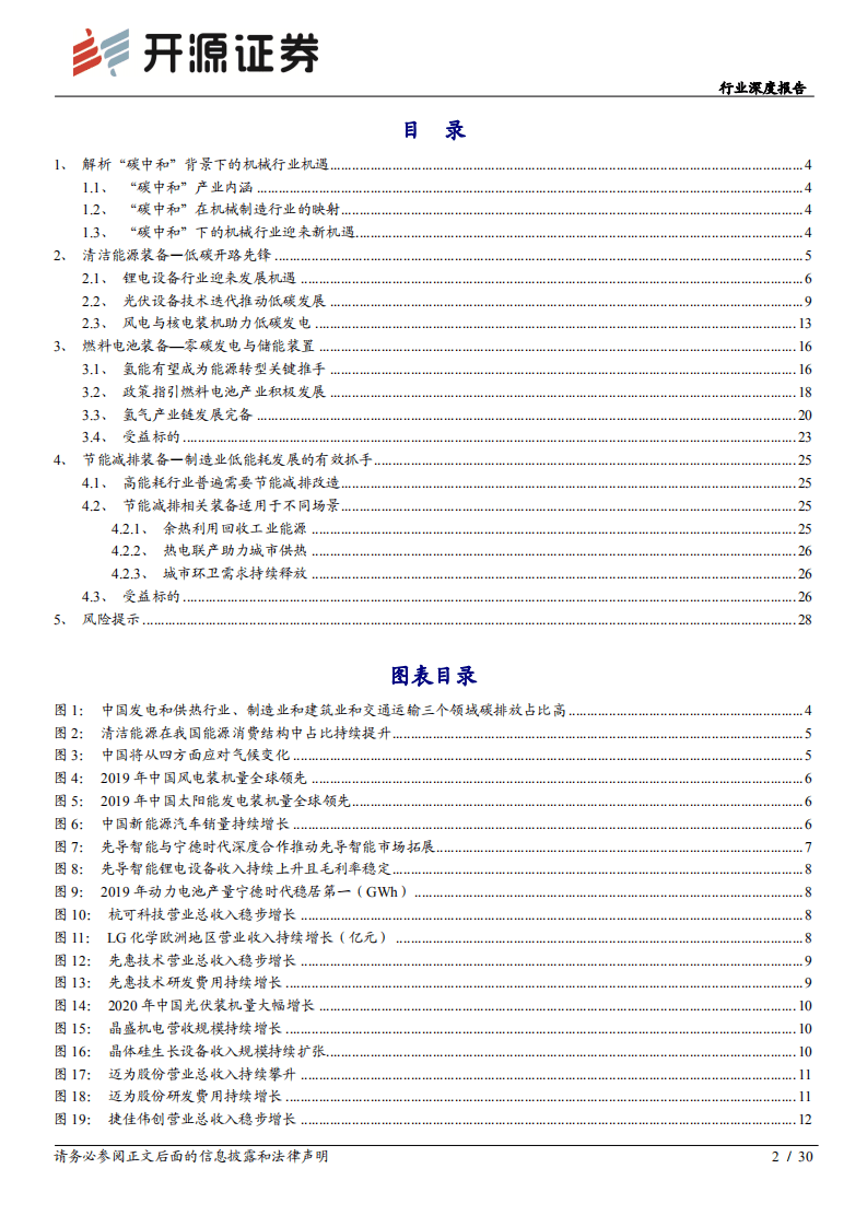 “碳中和”开源机械篇：“碳中和”下的机械制造业投资机会-开源证券.pdf 第2页