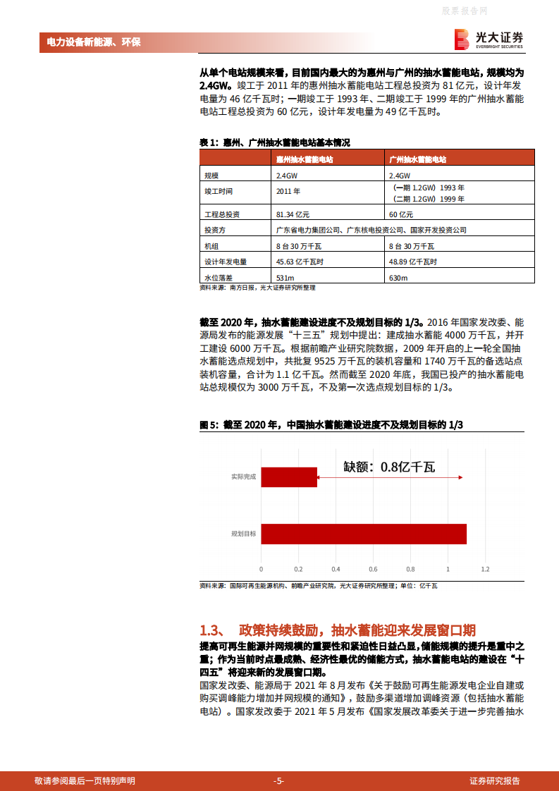 抽水蓄能：电力调节中坚力量，“十四五”迎来发展窗口期-光大证券.pdf 第5页