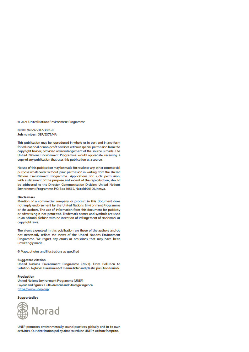 从污染到解决方案：海洋垃圾与海洋污染的全球评估（英）-联合国环境规划署.pdf 第2页
