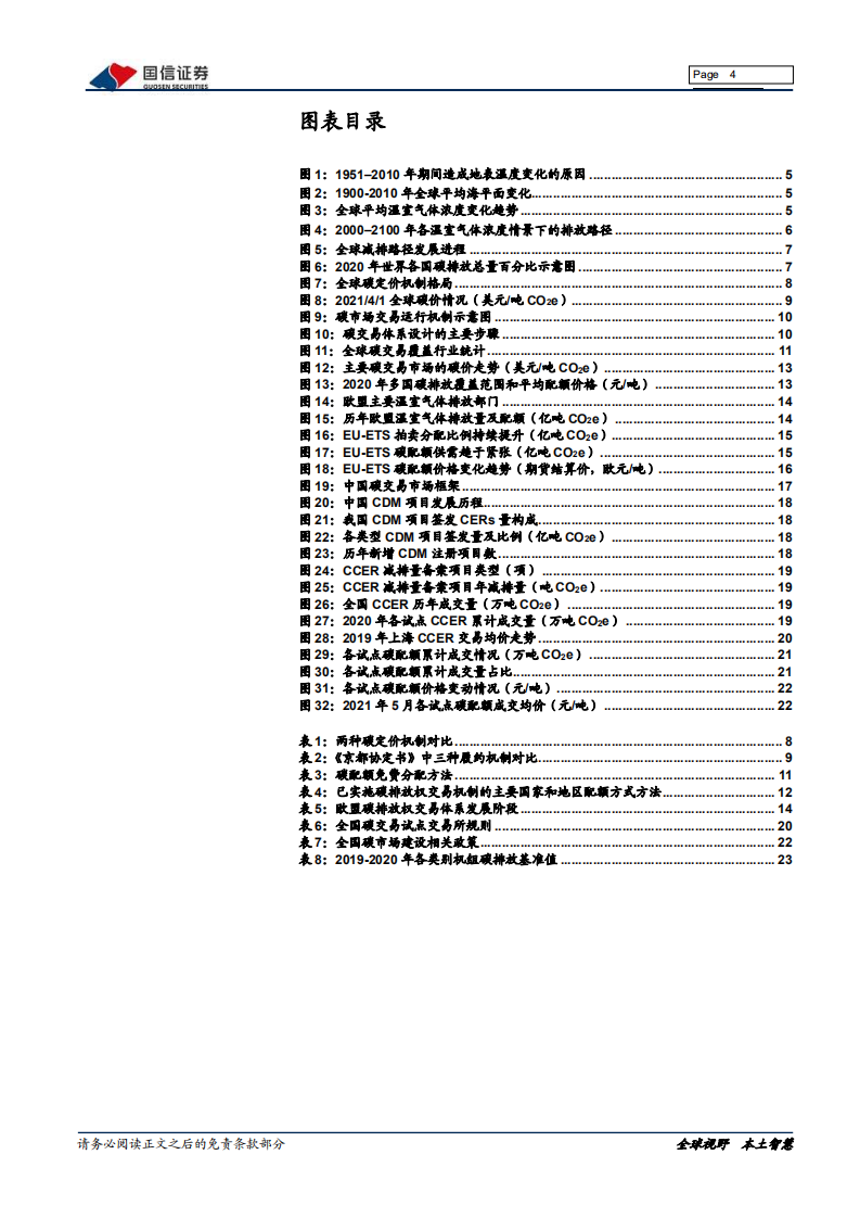 大国碳中和之一文理解“碳定价”：大势所趋，挖掘碳交易受益标的-国信证券.pdf 第4页
