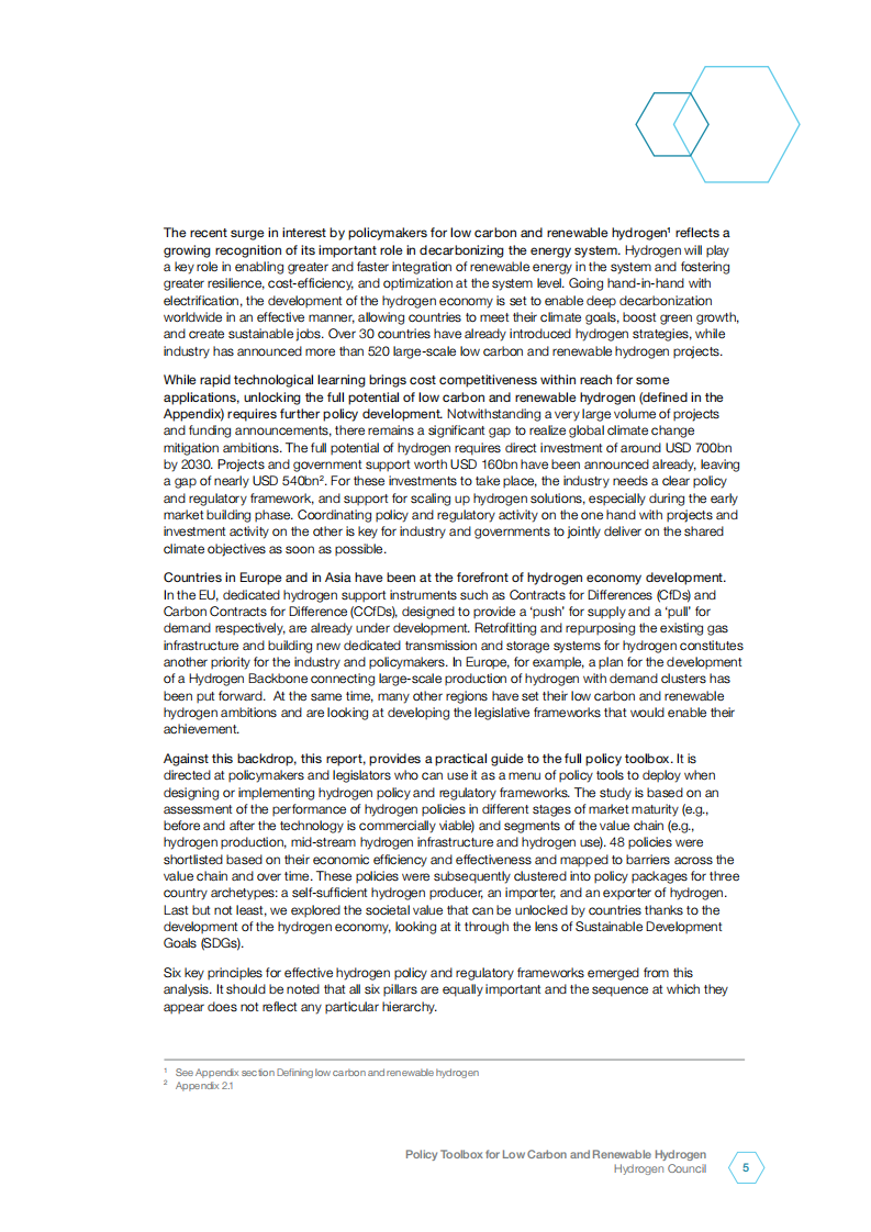 低碳和可再生氢能政策工具箱（英）-国际氢能委员会.pdf 第5页