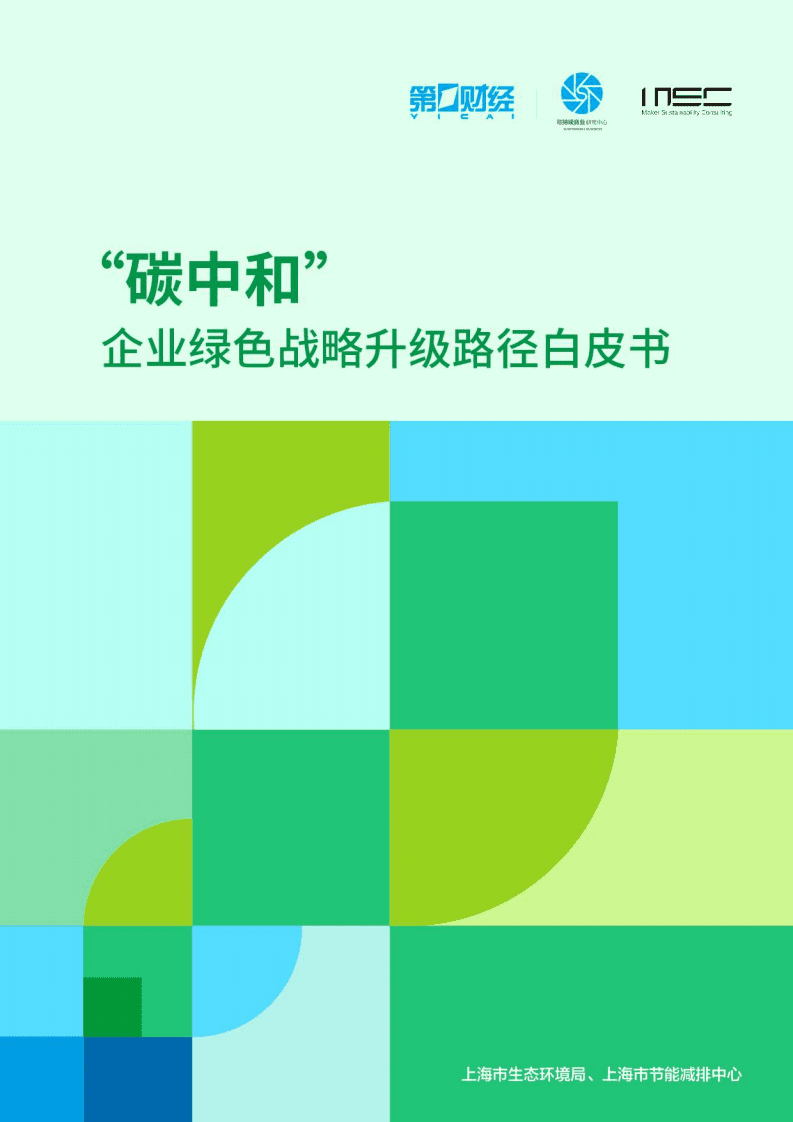 2022碳中和-企业绿色战略路径升级白皮书.pdf 第1页
