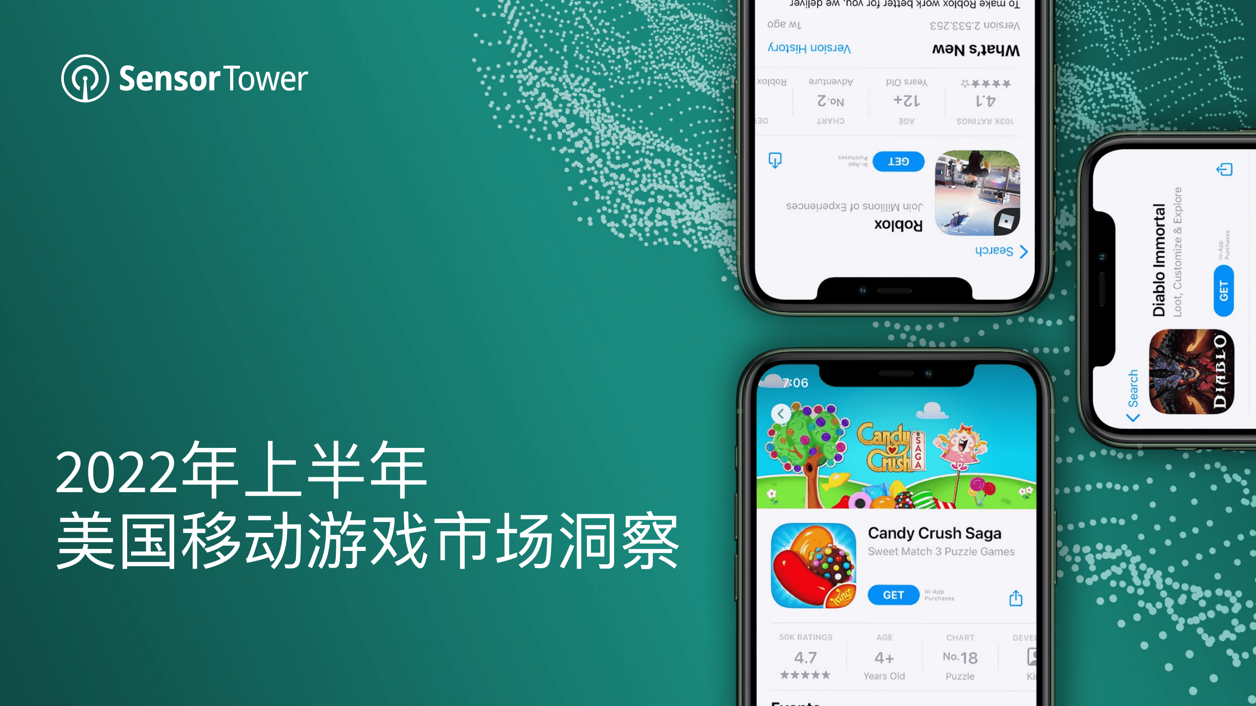 Sensor Tower：2022年上半年美国移动游戏市场洞察报告.pdf 第1页