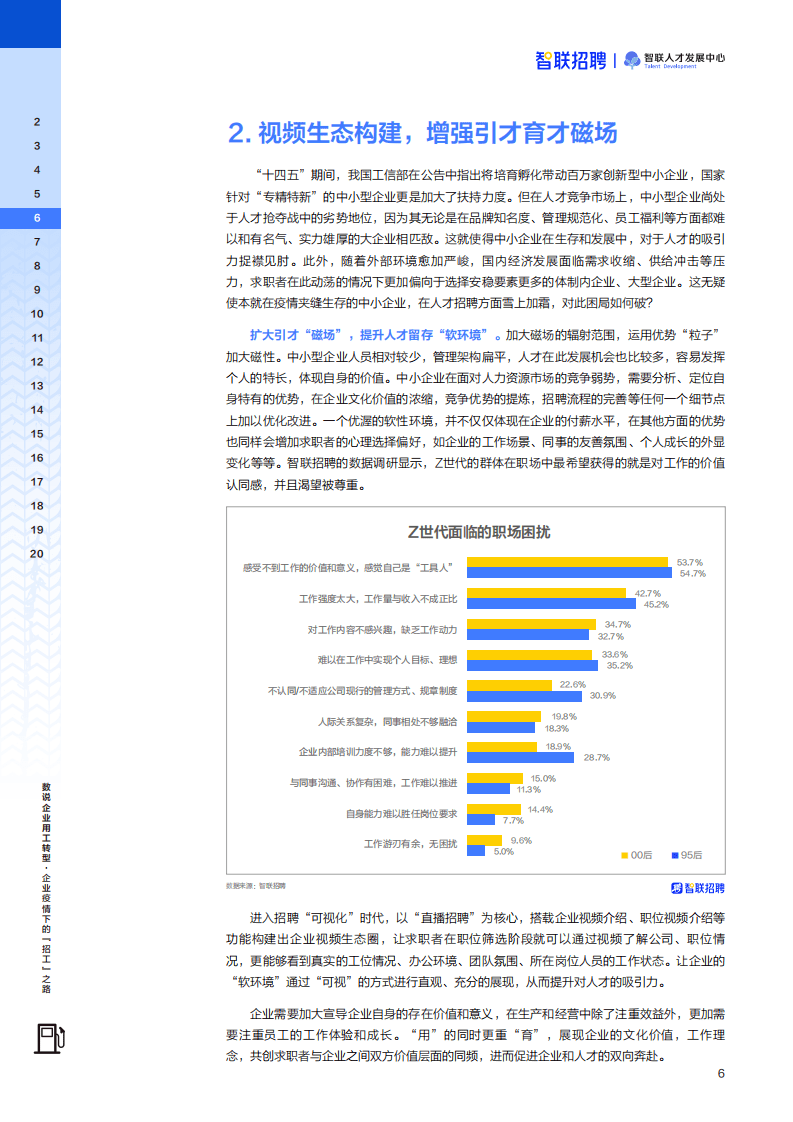 智联招聘：数说企业用工转型-企业疫情下的“招工”之路（2022）.pdf 第6页