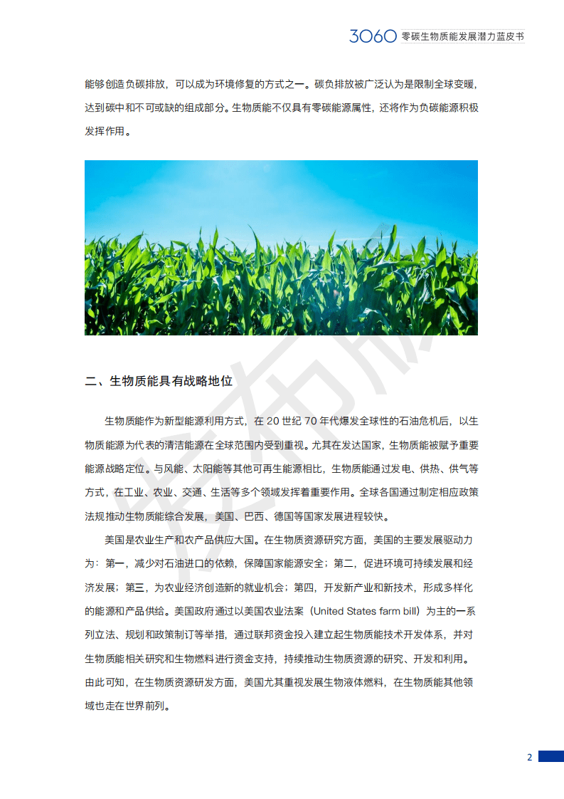 2021零碳生物质能蓝皮书：产业预测与碳减排路径（3060零碳生物质能潜力蓝皮书 - 发布版）.pdf 第8页