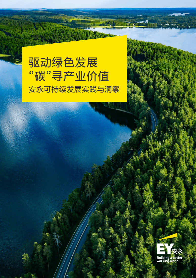 安永：驱动绿色发展 &ldquo;碳&rdquo;寻产业价值-安永可持续发展实践与洞察报告（2022）.pdf 第1页