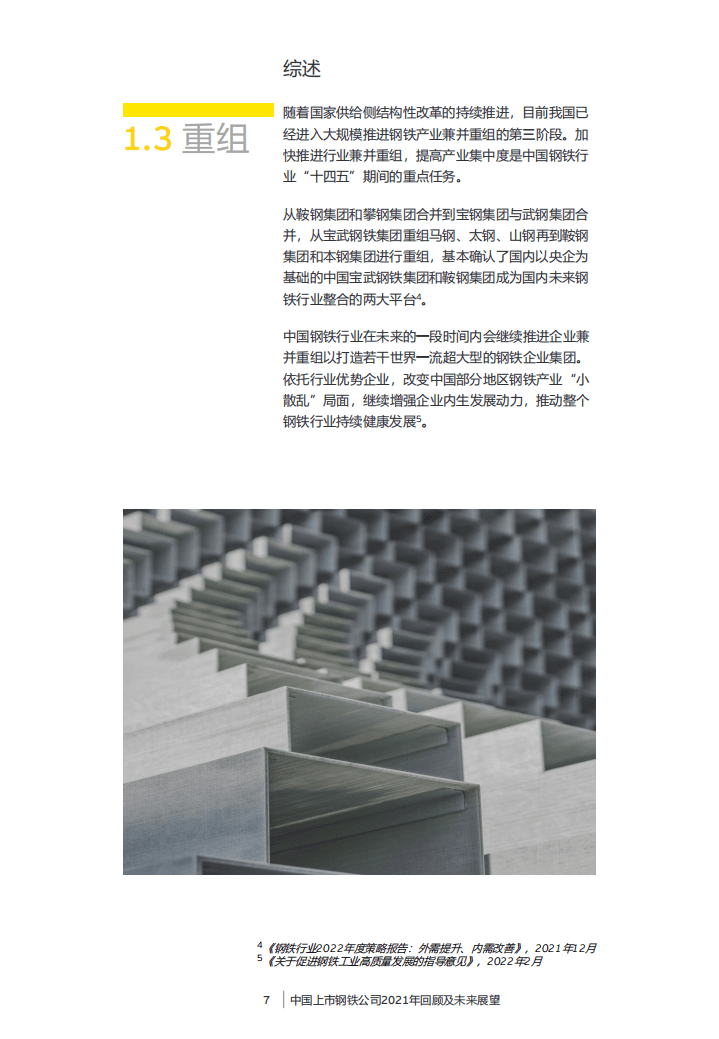 安永：中国上市钢铁公司2021年回顾及未来展望报告.pdf 第7页
