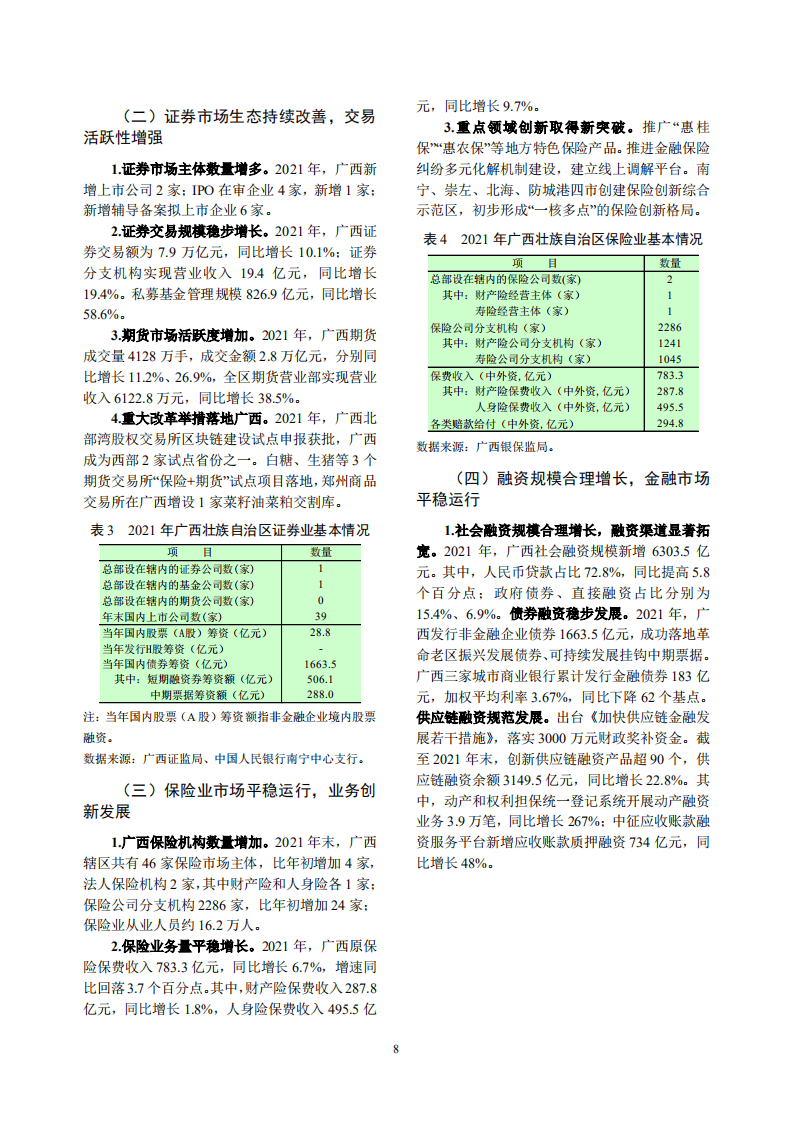 中国人民银行：广西壮族自治区金融运行报告（2022）.pdf 第8页