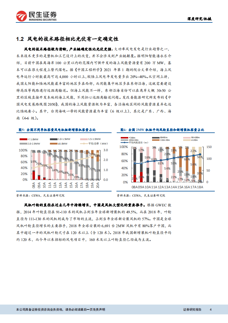 风电设备：风电平价时代来临，优选格局改善+国产替代环节.pdf 第4页