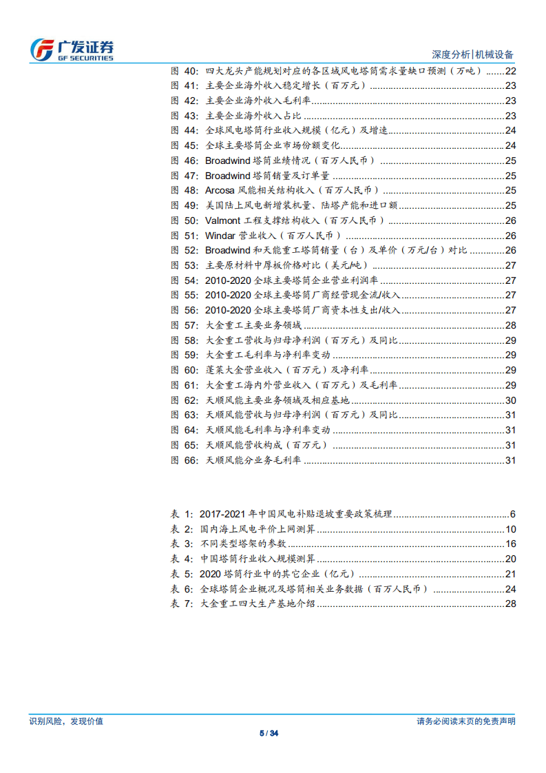 风电设备：塔筒，大型化背景下，关注产能与出海能力.pdf 第5页