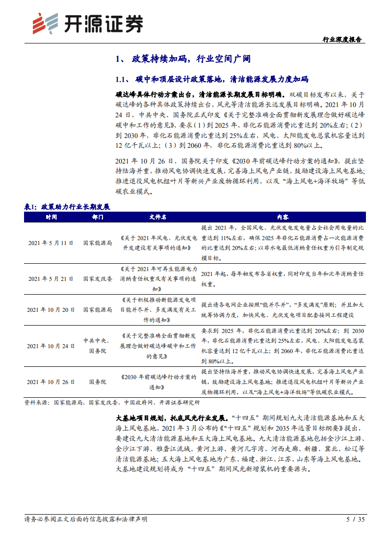风电行业：风电平价助推碳中和，发展加速重估产业链.pdf 第5页