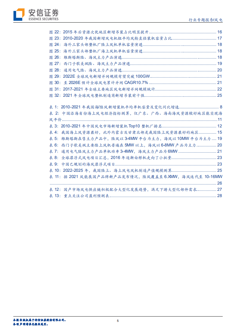 风电行业大型化专题报告：大型化降本良性循环，海风成长无惧&ldquo;产值通缩&rdquo;-安信证券.pdf 第5页