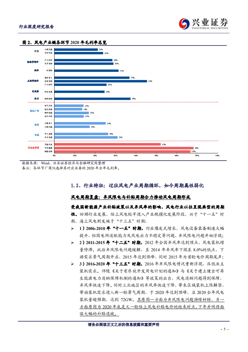 风电行业深度：淡化周期，迈向成长-兴业证券.pdf 第5页