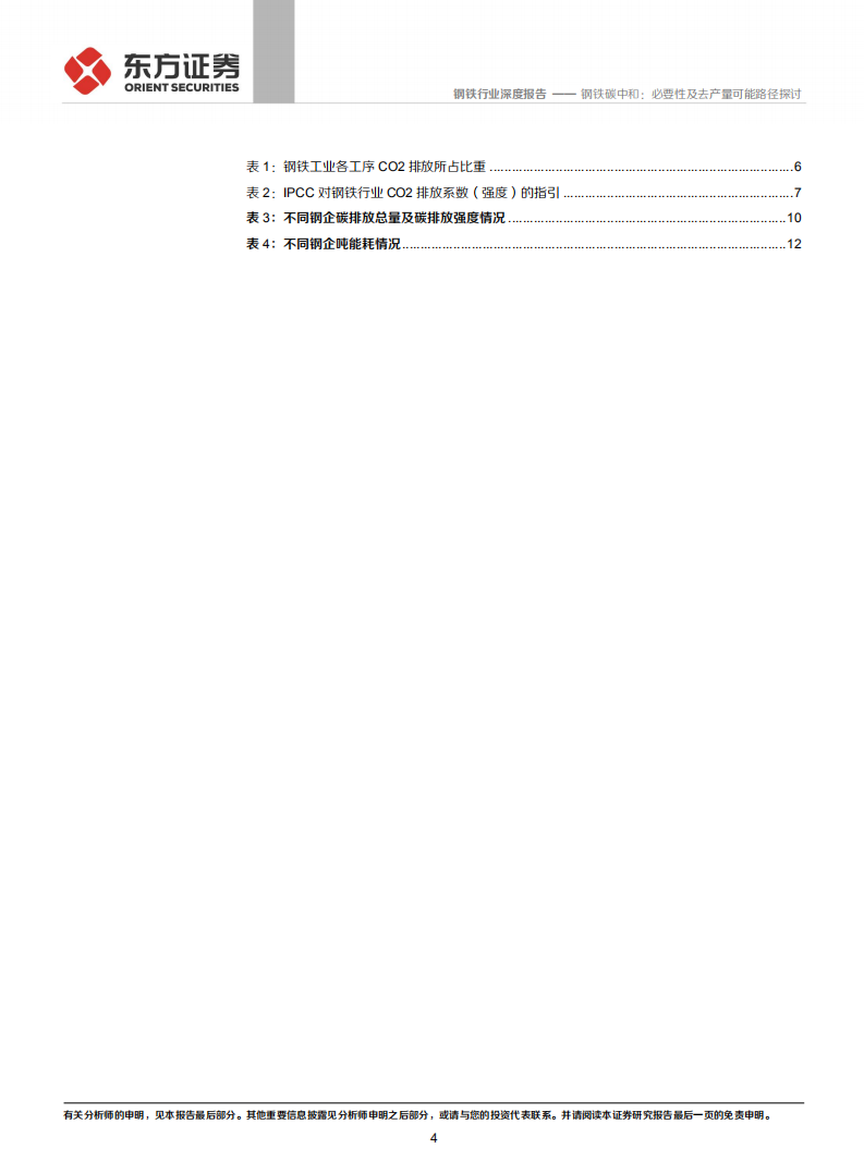 钢铁碳中和1：必要性及去产量可能路径探讨.pdf 第4页