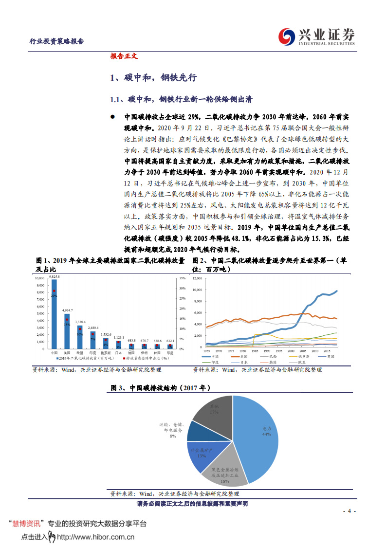 钢铁行业：海外钢铁同行低碳排放启示录-兴业证券.pdf 第4页