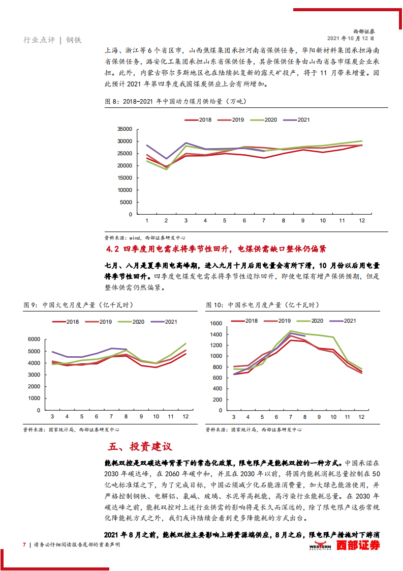 钢铁行业：能耗双控如何影响钢铁产业链？.pdf 第7页