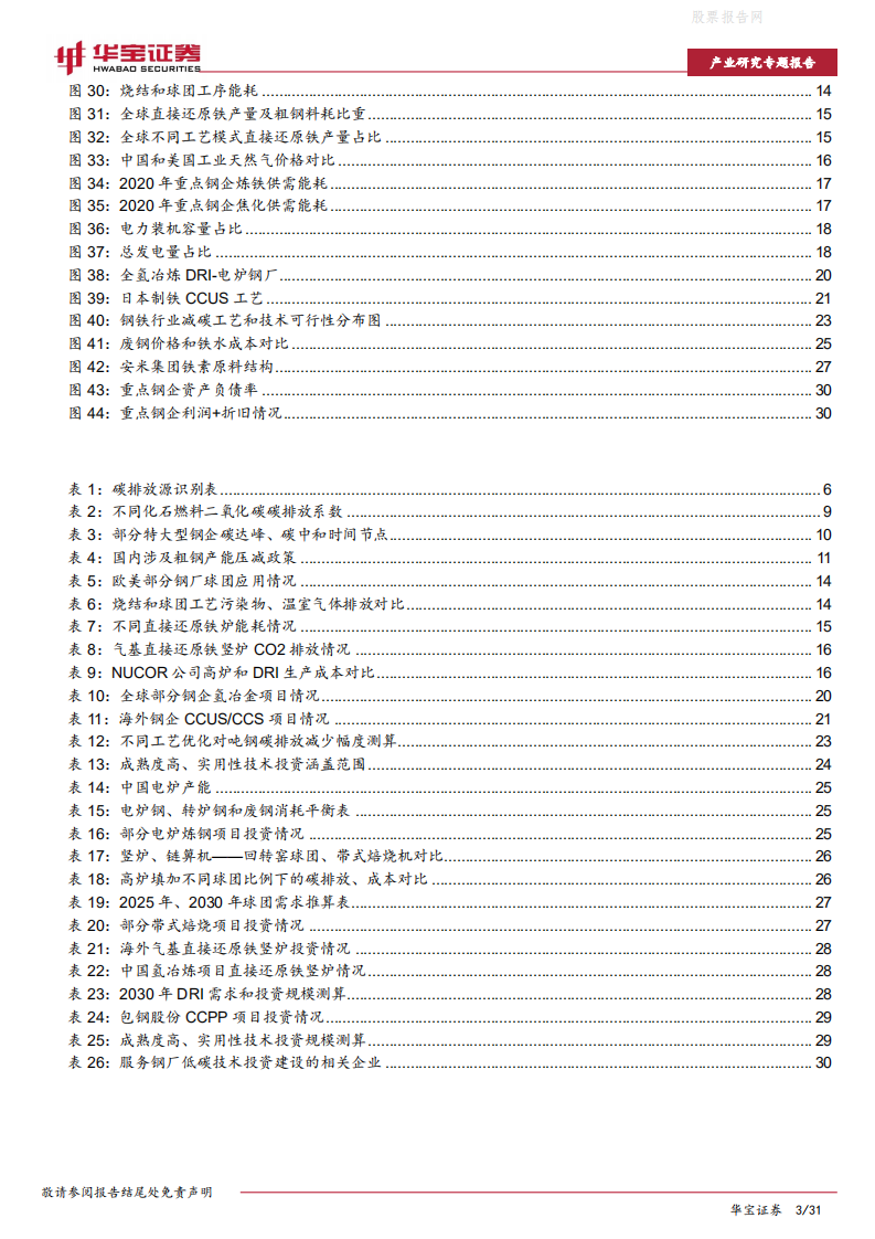 钢铁行业碳中和深度研究报告：未来十年投资上万亿，关注低碳技术提供者-华宝证券.pdf 第3页