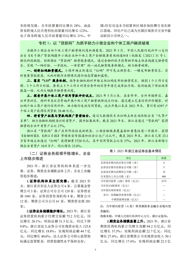 中国人民银行：浙江省金融运行报告（2022）.pdf 第7页