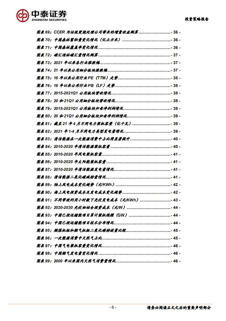 2021年下半年环保公用行业低碳投资策略：碳中和浪潮时势渐成，把握发展机遇期-中泰证券.pdf 第6页