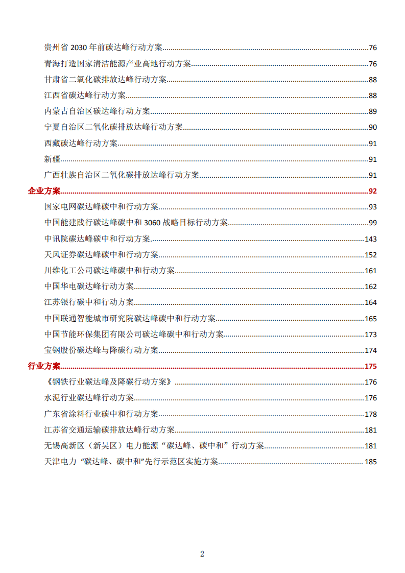 2021碳达峰碳中和行动方案汇编.pdf 第3页