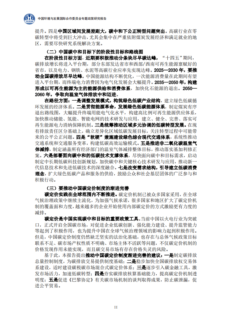 2021碳中和报告：背景、政策、实现路径、碳市场（国合会全球气候治理与中国贡献202109）.pdf 第8页