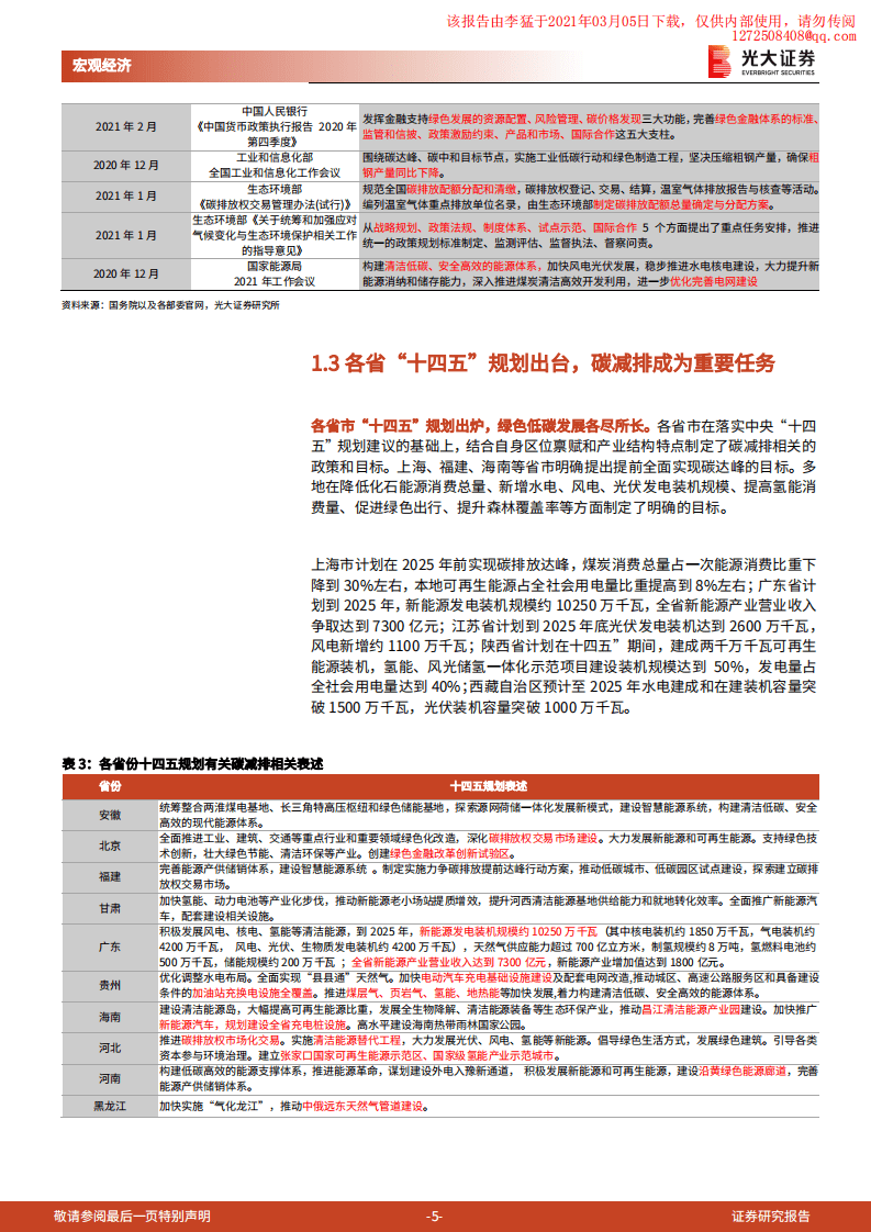 光大证券：“碳中和”下的中国方案.pdf 第5页