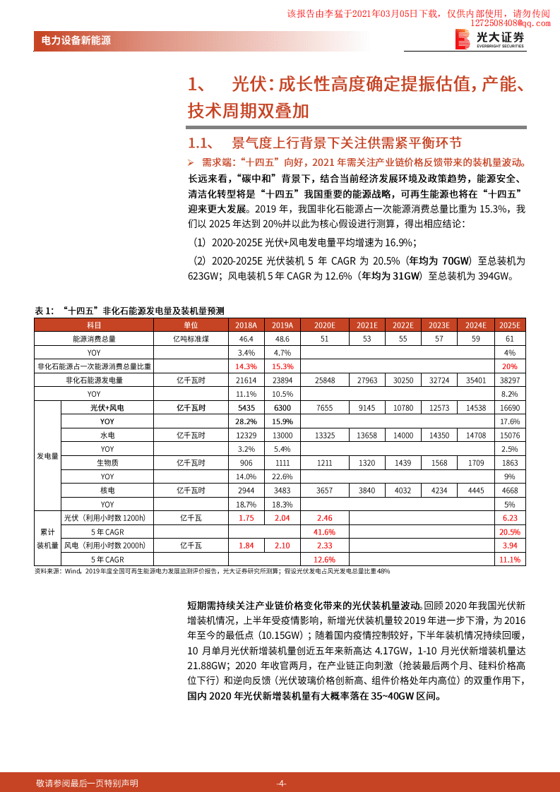 光大证券：新能源，碳中和背景下的最强赛道.pdf 第4页